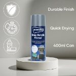 PDQ of 6 Grey Primer 400ML (Outer Ctn Qty: 1 PDQ of 6)