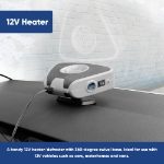 12v Auto Heater/Defroster with Light (Box Qty: 20)