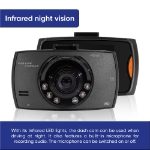 2.4” Digital Dash Cam with Infrared Night Vision (Outer Ctn Qty: 10)