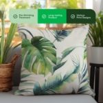 Pair of Botanical Leaf Scatter Cushions (Outer Ctn Qty: 18)