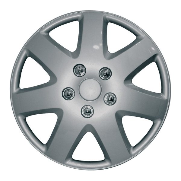 15” Tempest Silver Wheel Cover Set (Box Qty: 4)