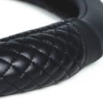 Ultimate Steering Wheel Glove - Diamond Quilted Black (Outer Ctn Qty: 25)