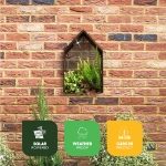 Solar House Wall Planter