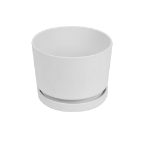  Self Watering Plant Pot for Outdoor & Indoor - White