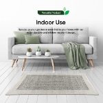 Jute-Style Indoor & Outdoor Rug - Light Grey - 80cm x 150cm (Outer Ctn Qty: 9)