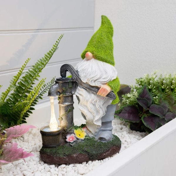 Gonk Ornament With Water Pump & Solar LED (Outer Ctn Qty: 3)