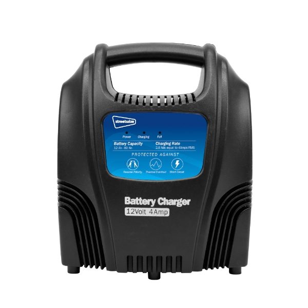 12V 4A Battery Charger (Plastic Casing)  (Outer Ctn Qty: 10)