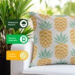 Outdoor Pair Of Scatter Cushions - Pineapple (Outer Ctn Qty: 18)
