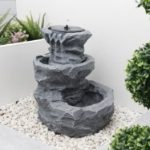 Solar Powered Water Feature - Rock Planter (Outer Carton Qty: 1)