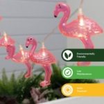 2m Solar Flamingo LED String Lights (10 Piece) (Outer Ctn Qty: 24)