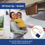 230v UK Hook Up / Socket (Carton Qty: 10)