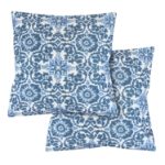 Outdoor Kaleidoscope Blue Pair Of Scatter Cushions (Outer Ctn Qty: 18)