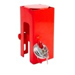 110 x 110 Coupling Lock Red Colour Plated (Box Qty: 10)